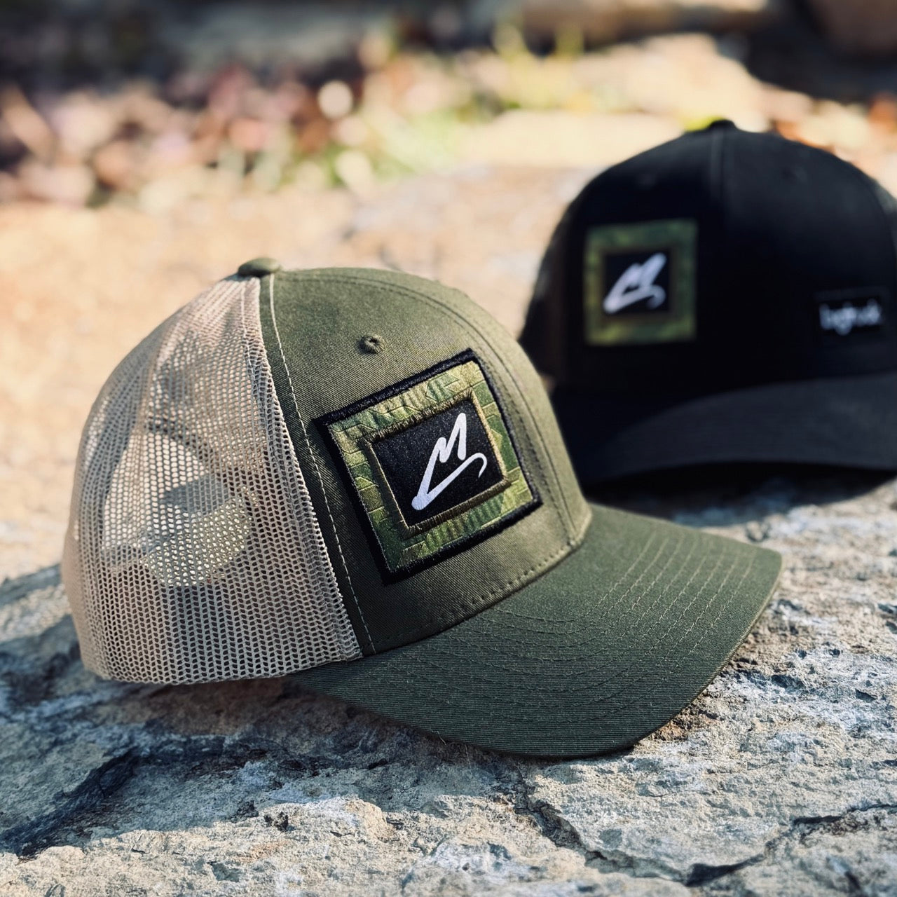 MAVRK trucker hat olive black 