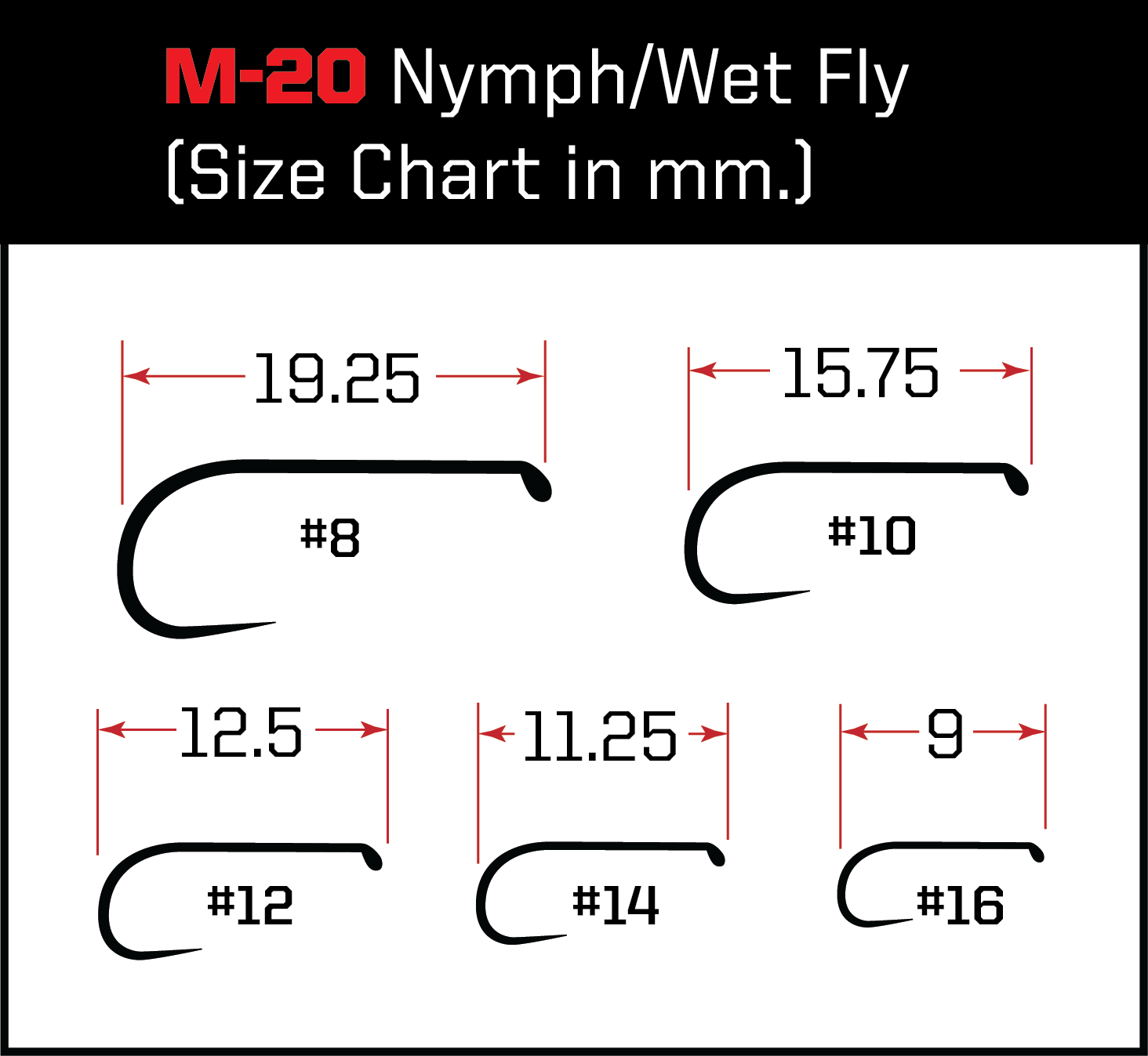 Fly Tying Hook FW501- sz.14